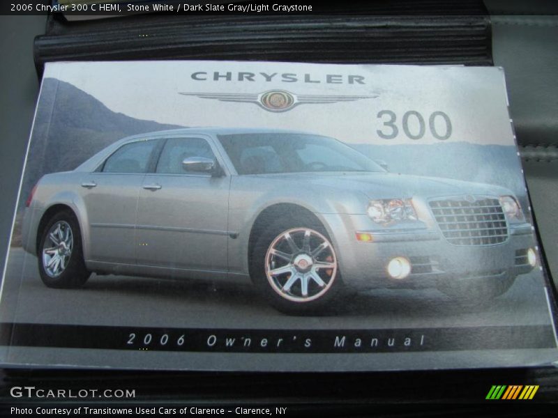 Stone White / Dark Slate Gray/Light Graystone 2006 Chrysler 300 C HEMI