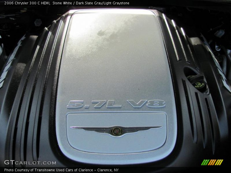 Stone White / Dark Slate Gray/Light Graystone 2006 Chrysler 300 C HEMI