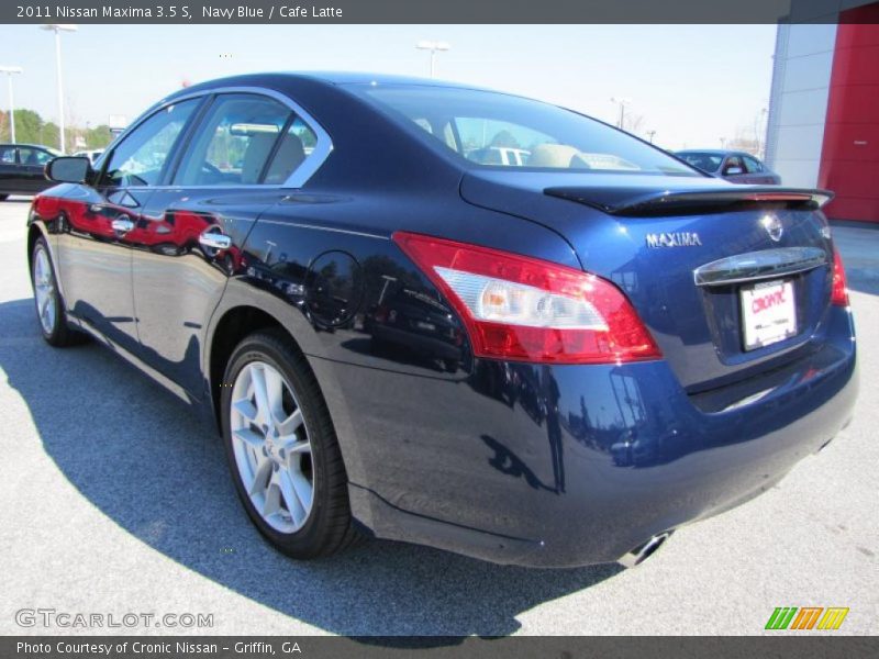 Navy Blue / Cafe Latte 2011 Nissan Maxima 3.5 S