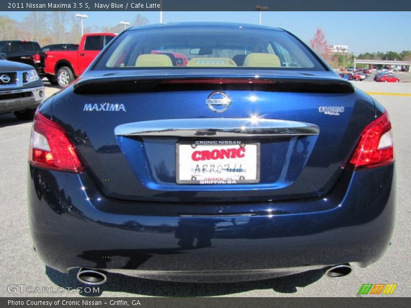 Navy Blue / Cafe Latte 2011 Nissan Maxima 3.5 S