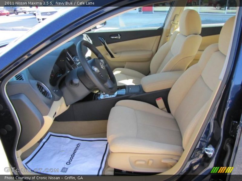 Navy Blue / Cafe Latte 2011 Nissan Maxima 3.5 S