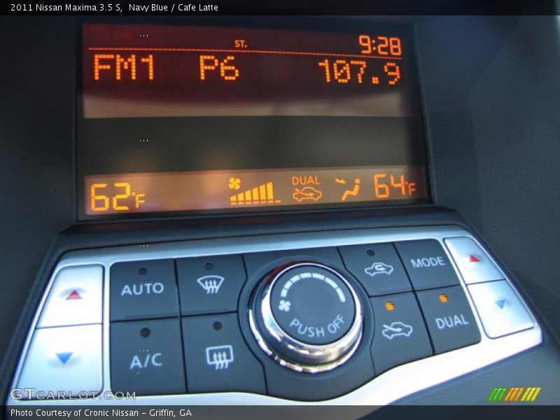Navy Blue / Cafe Latte 2011 Nissan Maxima 3.5 S