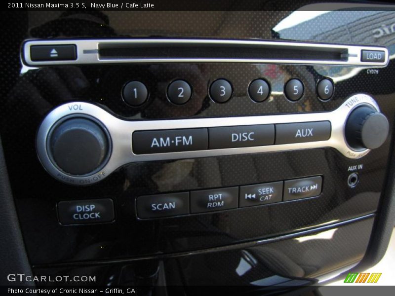 Navy Blue / Cafe Latte 2011 Nissan Maxima 3.5 S