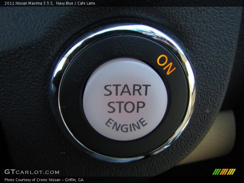 Navy Blue / Cafe Latte 2011 Nissan Maxima 3.5 S
