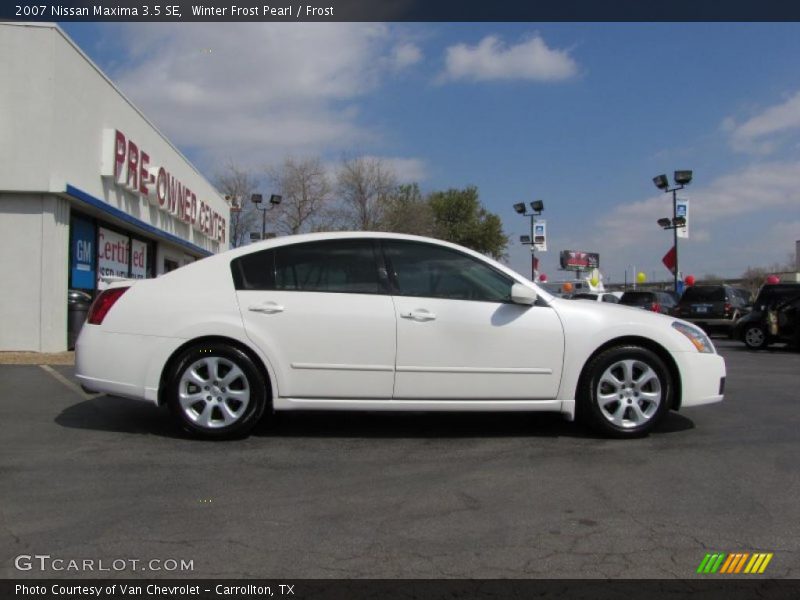 Winter Frost Pearl / Frost 2007 Nissan Maxima 3.5 SE