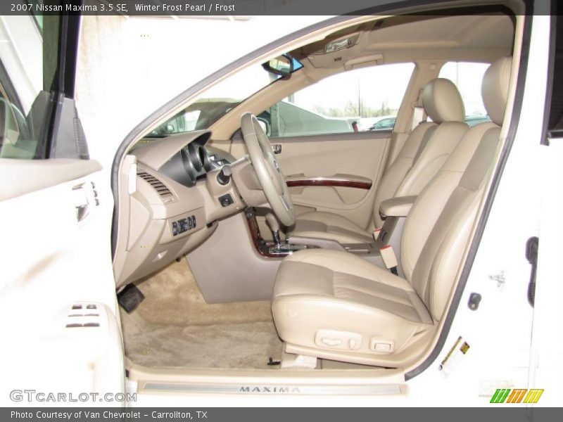 Winter Frost Pearl / Frost 2007 Nissan Maxima 3.5 SE