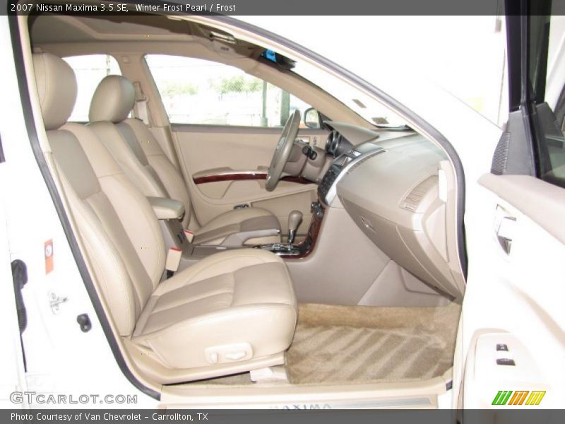 Winter Frost Pearl / Frost 2007 Nissan Maxima 3.5 SE