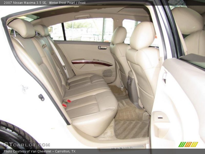 Winter Frost Pearl / Frost 2007 Nissan Maxima 3.5 SE