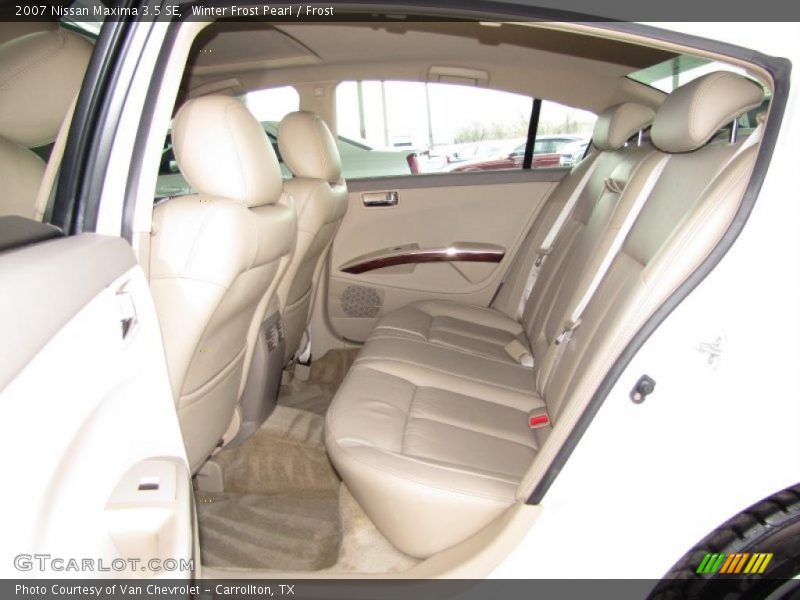 Winter Frost Pearl / Frost 2007 Nissan Maxima 3.5 SE