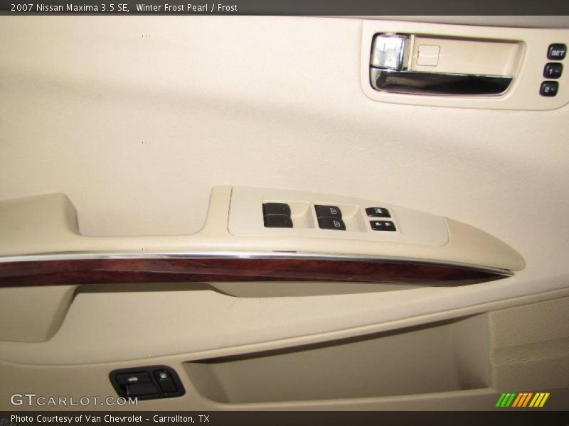 Winter Frost Pearl / Frost 2007 Nissan Maxima 3.5 SE