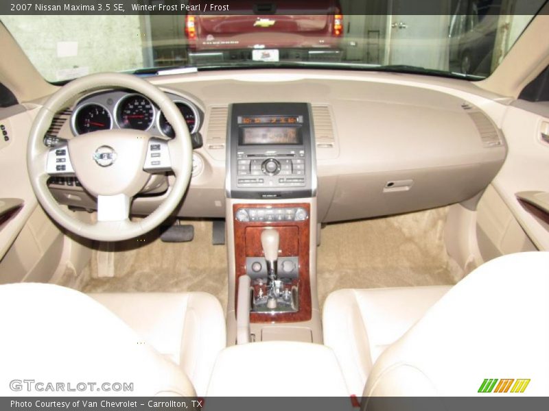 Winter Frost Pearl / Frost 2007 Nissan Maxima 3.5 SE