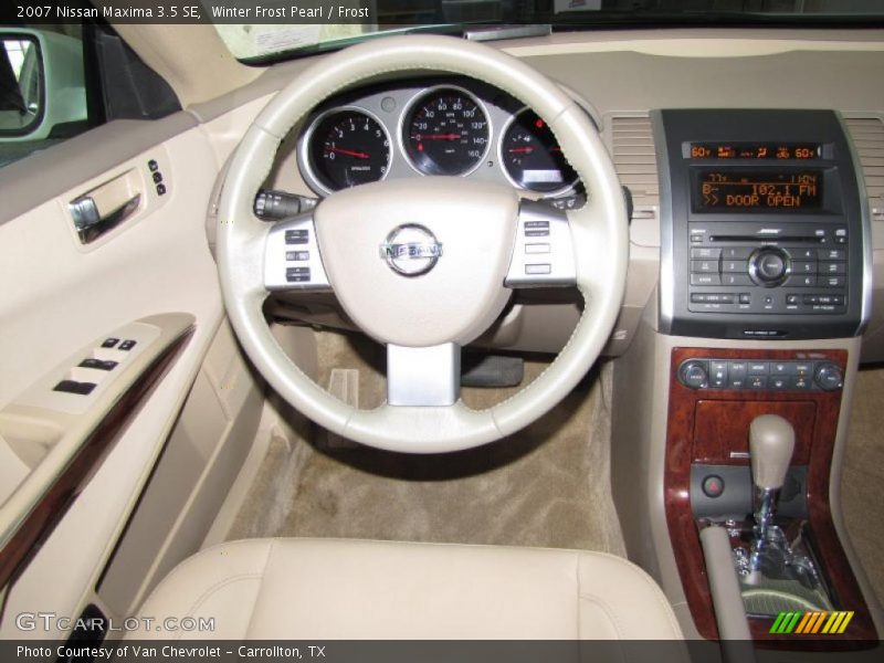 Winter Frost Pearl / Frost 2007 Nissan Maxima 3.5 SE