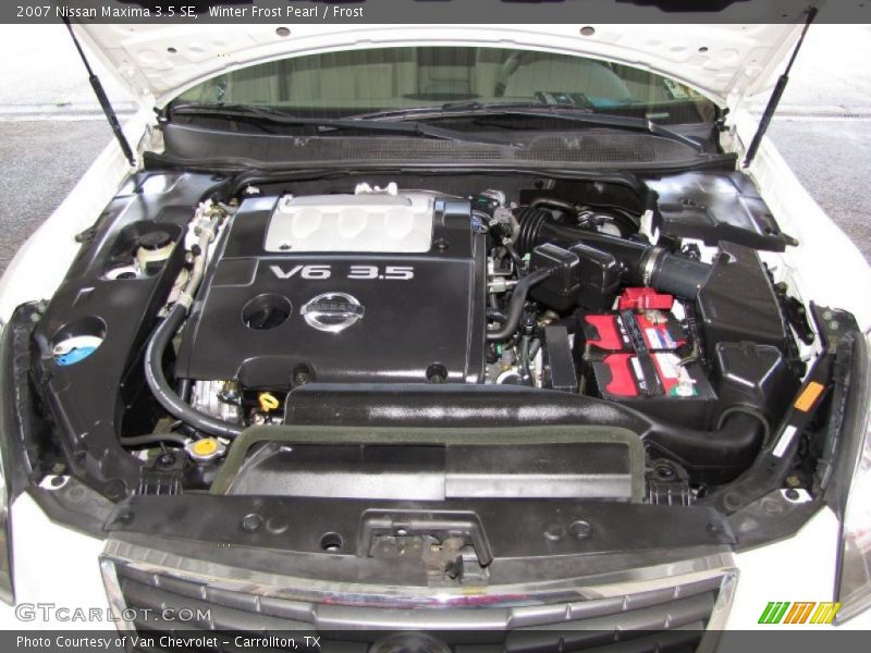 Winter Frost Pearl / Frost 2007 Nissan Maxima 3.5 SE