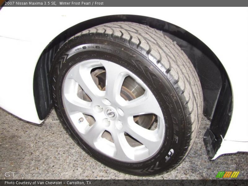 Winter Frost Pearl / Frost 2007 Nissan Maxima 3.5 SE