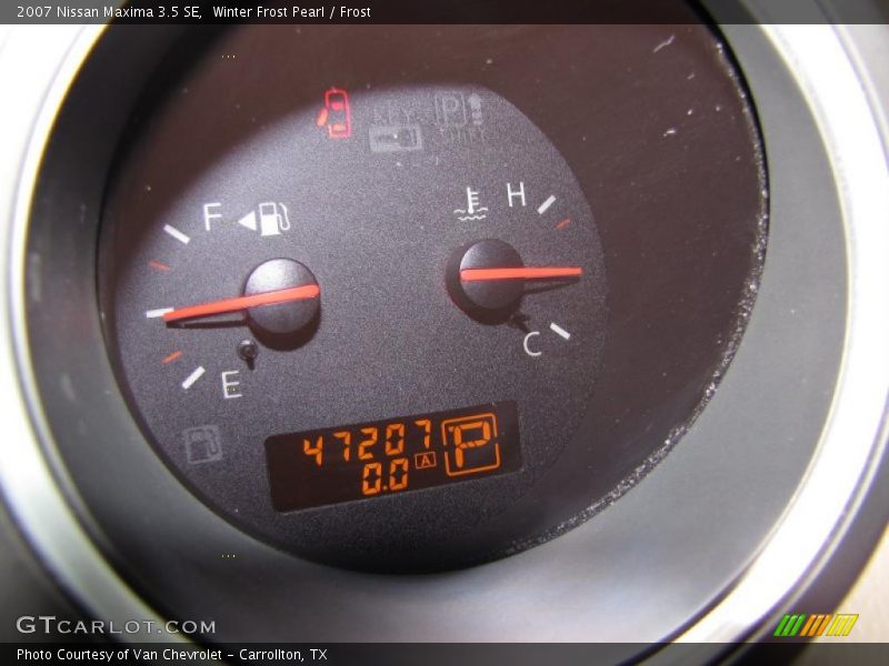 Winter Frost Pearl / Frost 2007 Nissan Maxima 3.5 SE