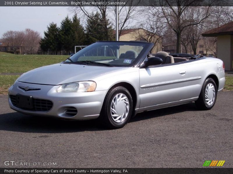 Front 3/4 View of 2001 Sebring LX Convertible