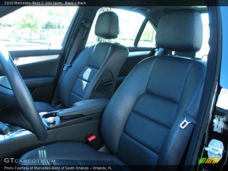 Black / Black 2010 Mercedes-Benz C 300 Sport