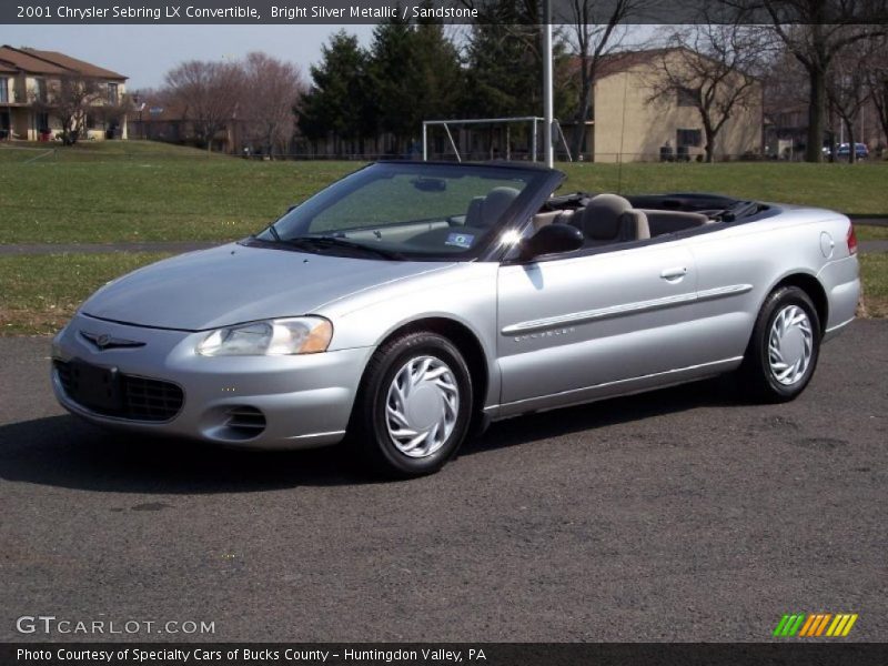  2001 Sebring LX Convertible Bright Silver Metallic
