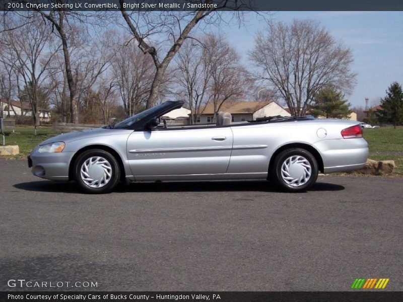 2001 Sebring LX Convertible Bright Silver Metallic