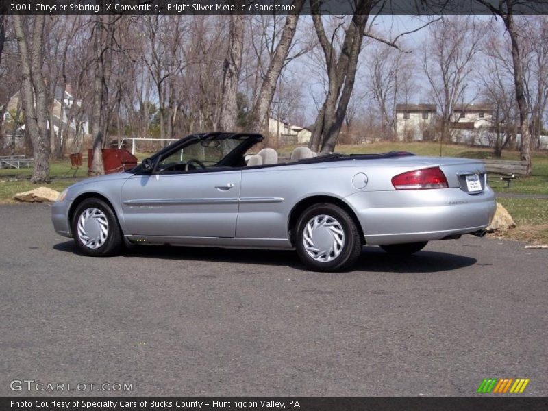  2001 Sebring LX Convertible Bright Silver Metallic