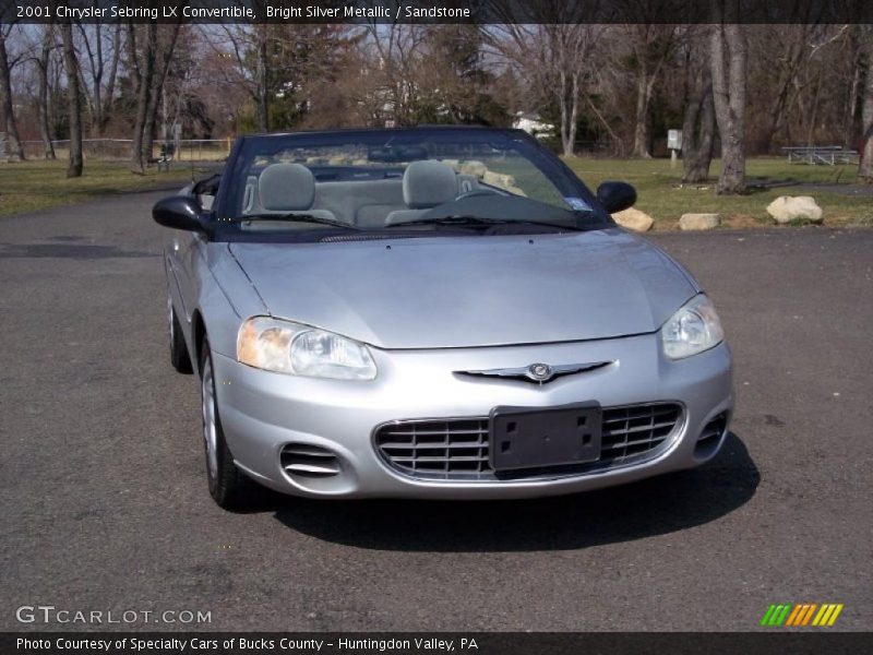  2001 Sebring LX Convertible Bright Silver Metallic