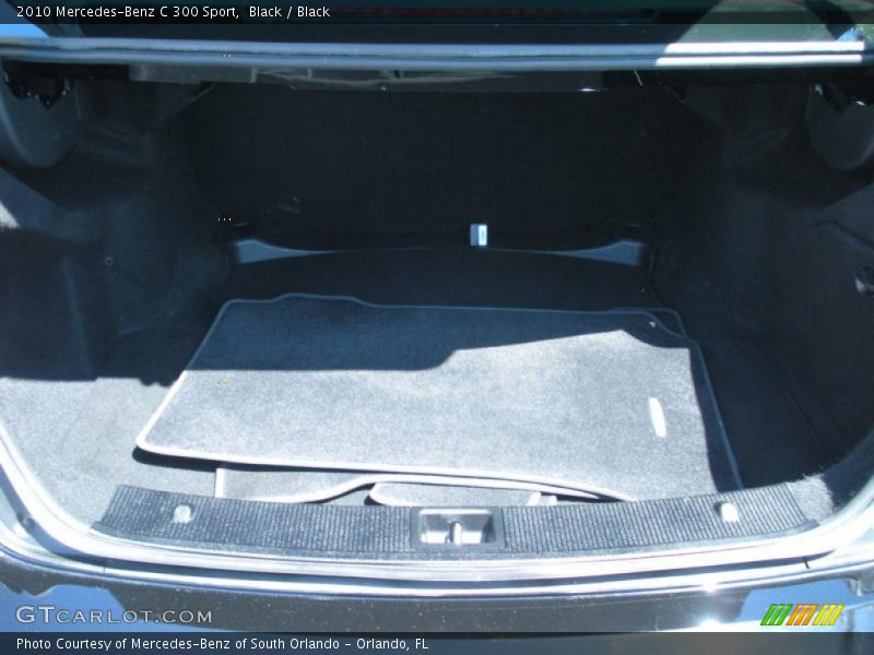 Black / Black 2010 Mercedes-Benz C 300 Sport