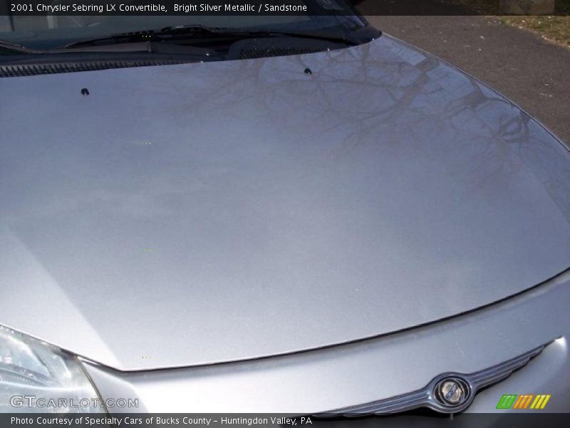 Bright Silver Metallic / Sandstone 2001 Chrysler Sebring LX Convertible
