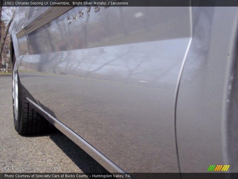 Bright Silver Metallic / Sandstone 2001 Chrysler Sebring LX Convertible