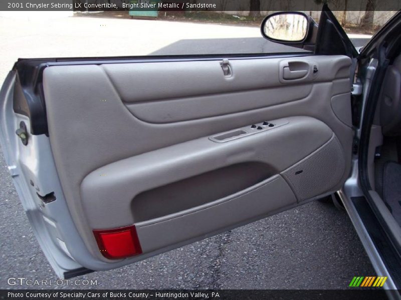 Door Panel of 2001 Sebring LX Convertible