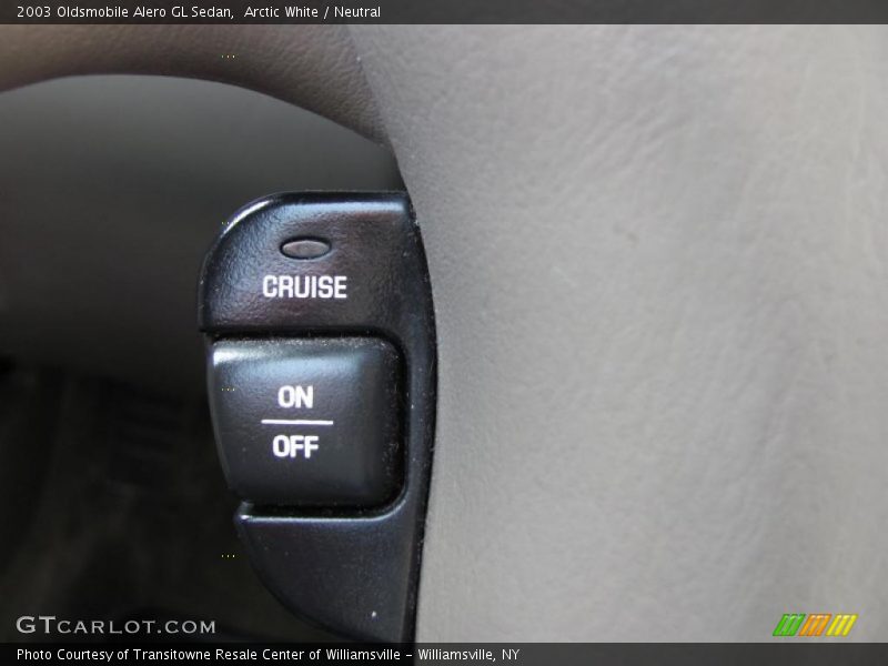 Arctic White / Neutral 2003 Oldsmobile Alero GL Sedan