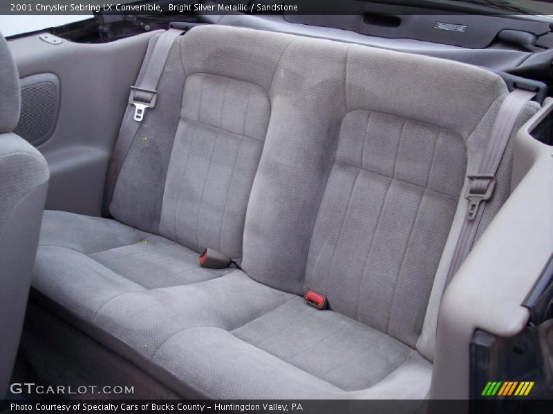  2001 Sebring LX Convertible Sandstone Interior