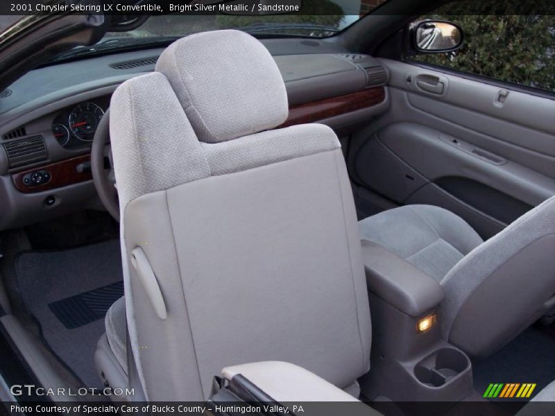  2001 Sebring LX Convertible Sandstone Interior