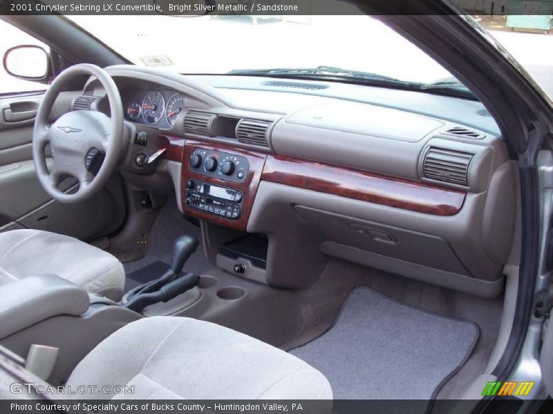 Dashboard of 2001 Sebring LX Convertible