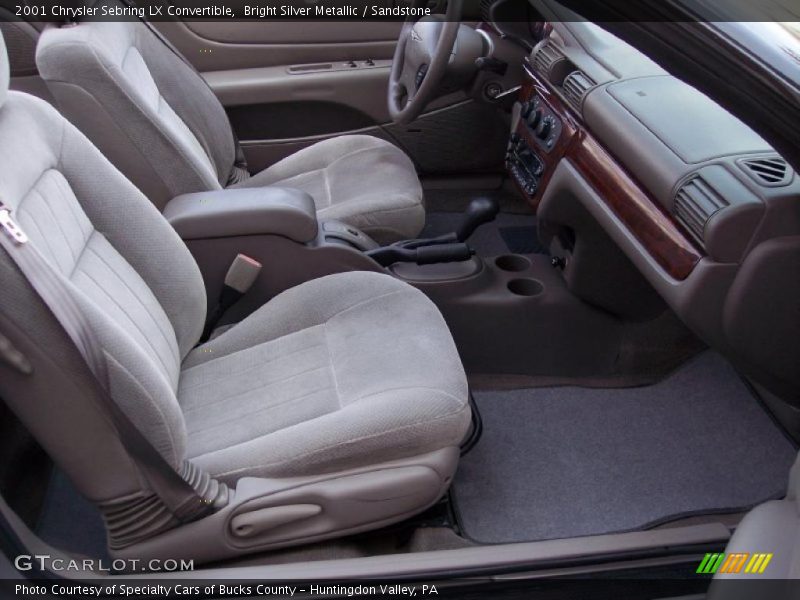  2001 Sebring LX Convertible Sandstone Interior