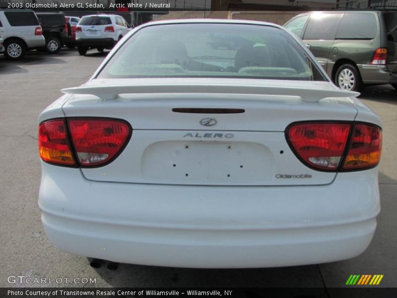 Arctic White / Neutral 2003 Oldsmobile Alero GL Sedan