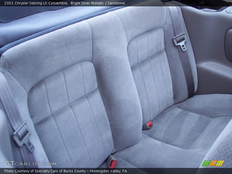  2001 Sebring LX Convertible Sandstone Interior