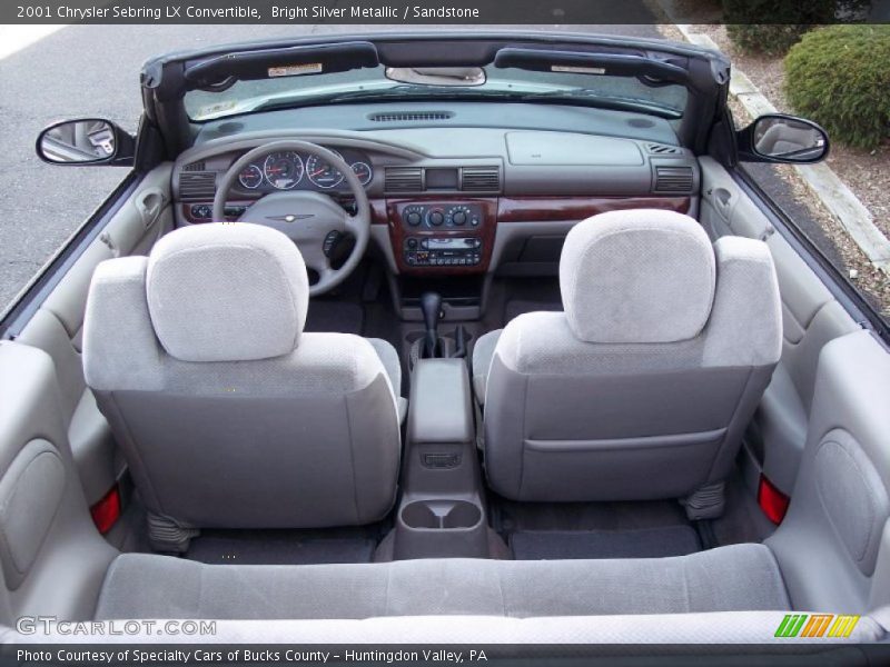  2001 Sebring LX Convertible Sandstone Interior