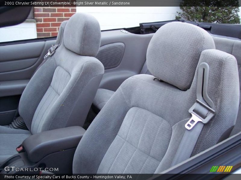  2001 Sebring LX Convertible Sandstone Interior