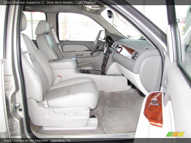  2009 Avalanche LT Light Titanium Interior