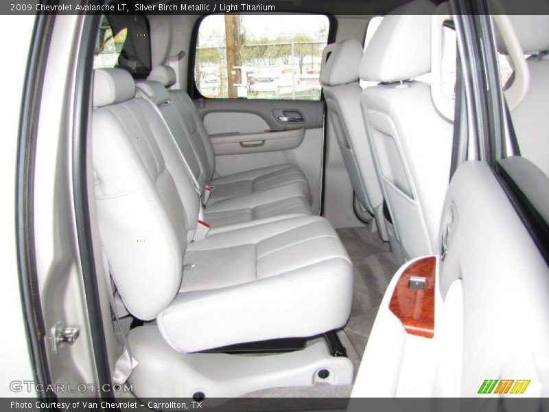  2009 Avalanche LT Light Titanium Interior