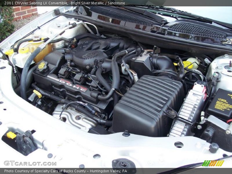  2001 Sebring LX Convertible Engine - 2.7 Liter DOHC 24-Valve V6