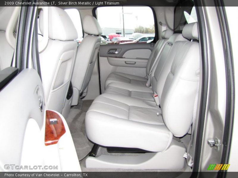  2009 Avalanche LT Light Titanium Interior