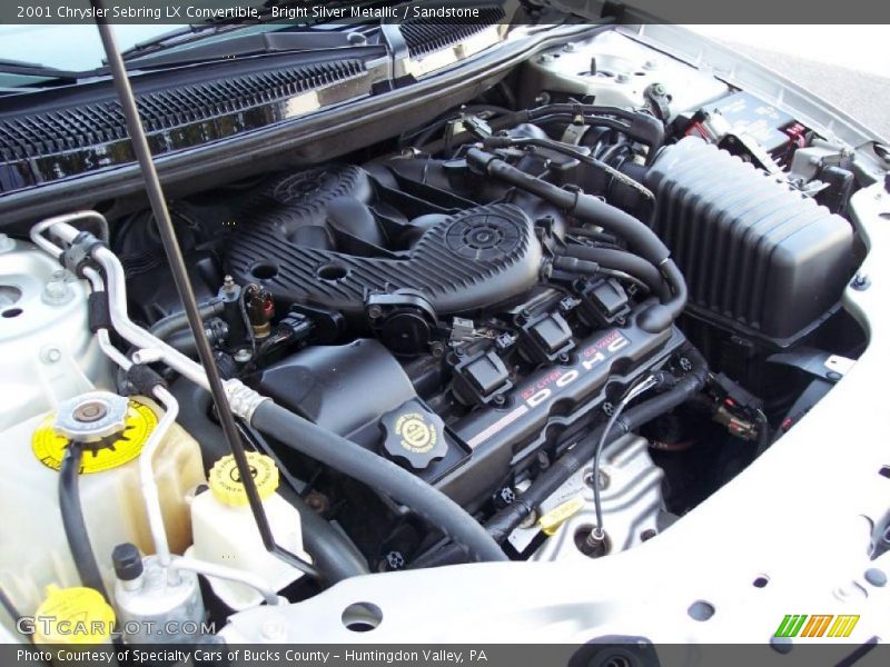  2001 Sebring LX Convertible Engine - 2.7 Liter DOHC 24-Valve V6