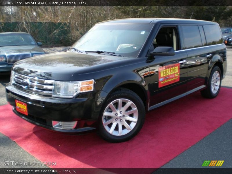 Black / Charcoal Black 2009 Ford Flex SEL AWD
