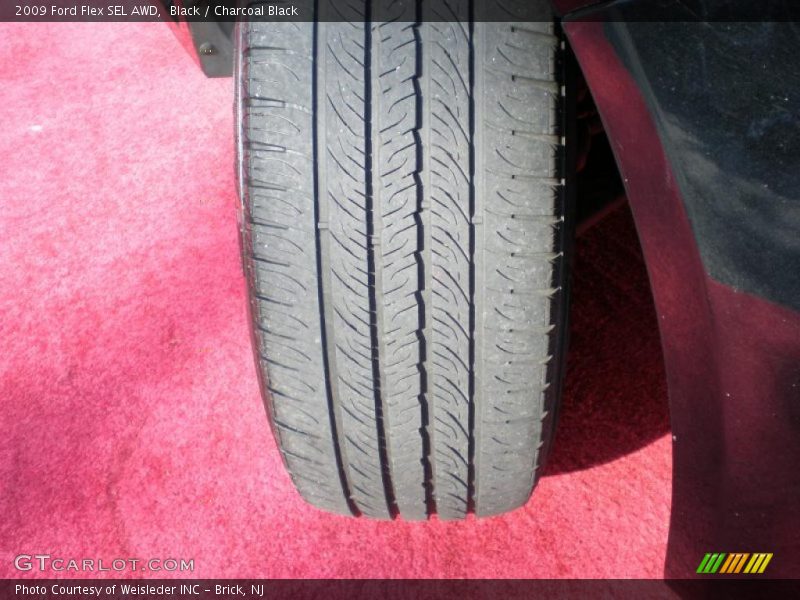 Black / Charcoal Black 2009 Ford Flex SEL AWD