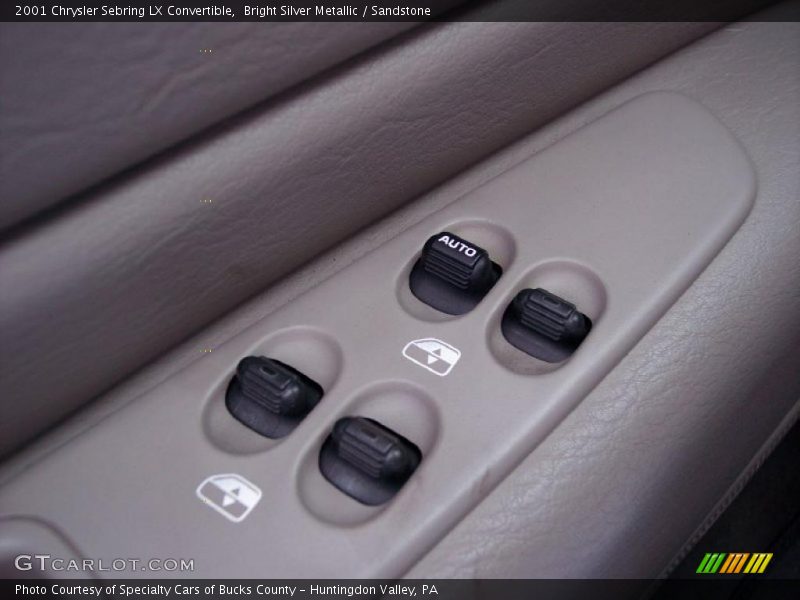 Controls of 2001 Sebring LX Convertible