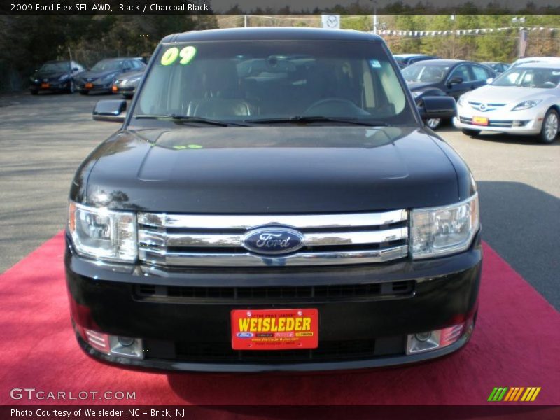Black / Charcoal Black 2009 Ford Flex SEL AWD
