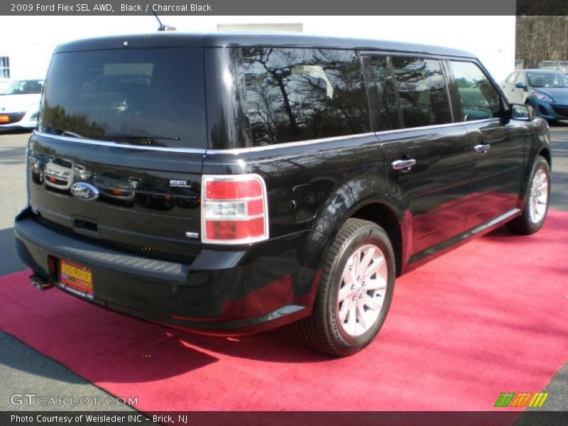 Black / Charcoal Black 2009 Ford Flex SEL AWD