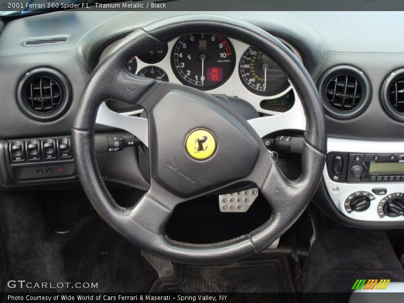  2001 360 Spider F1 Steering Wheel