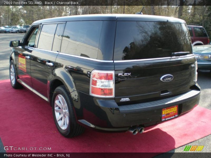 Black / Charcoal Black 2009 Ford Flex SEL AWD